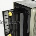 DELLA Portable Ionic Air Purifier LED Air Cleaner Pure Clean Remove Allergies Dust Odor Mold  Black - B07452WRJC